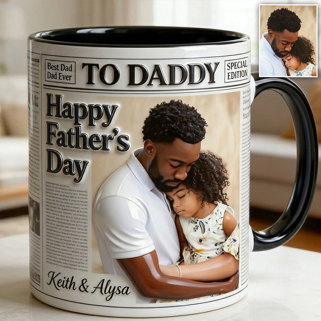 Les Nouvelles Tasses - Tasse Personnalisée pour Papa avec Boîte Cadeau