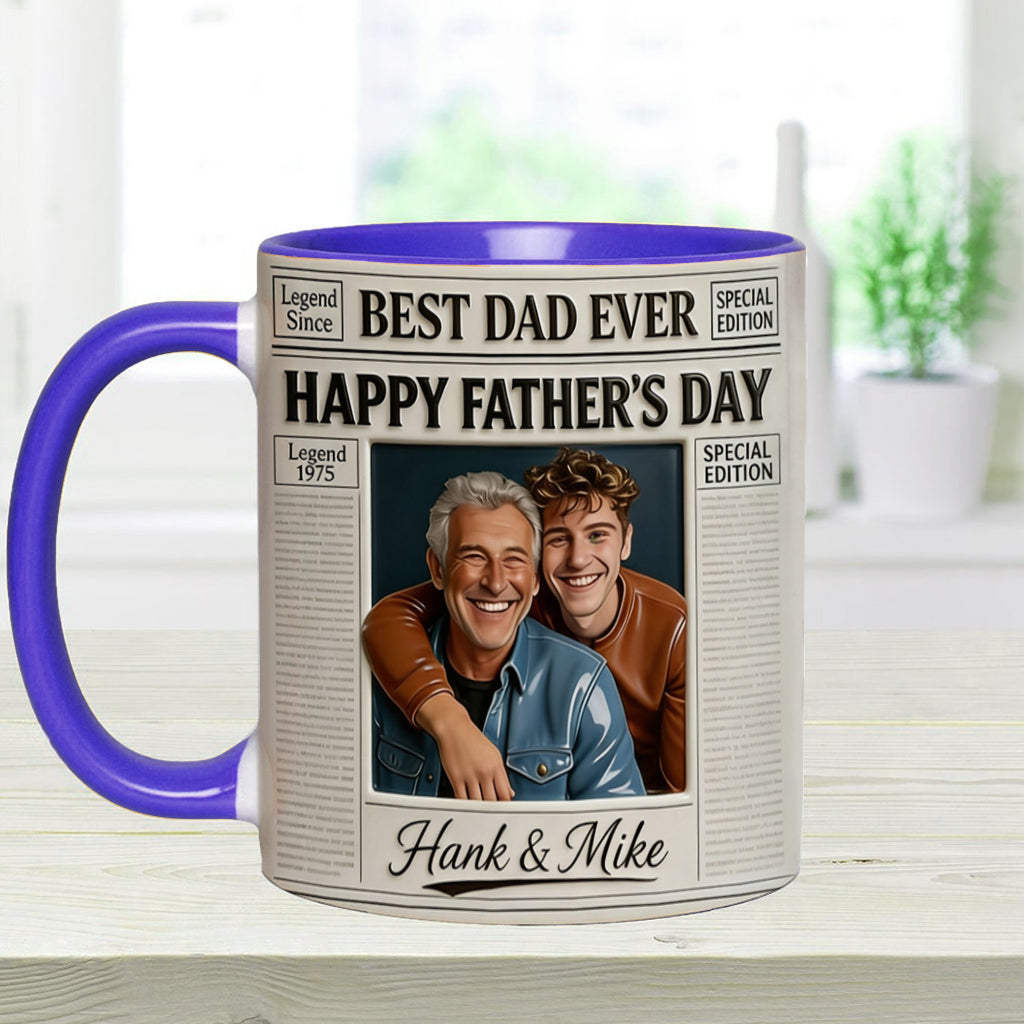 Les Nouvelles Tasses - Tasse Personnalisée pour Papa avec Boîte Cadeau