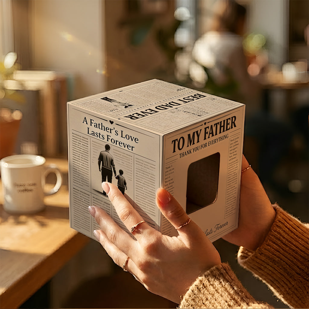 Les Nouvelles Tasses - Tasse Personnalisée pour Papa avec Boîte Cadeau