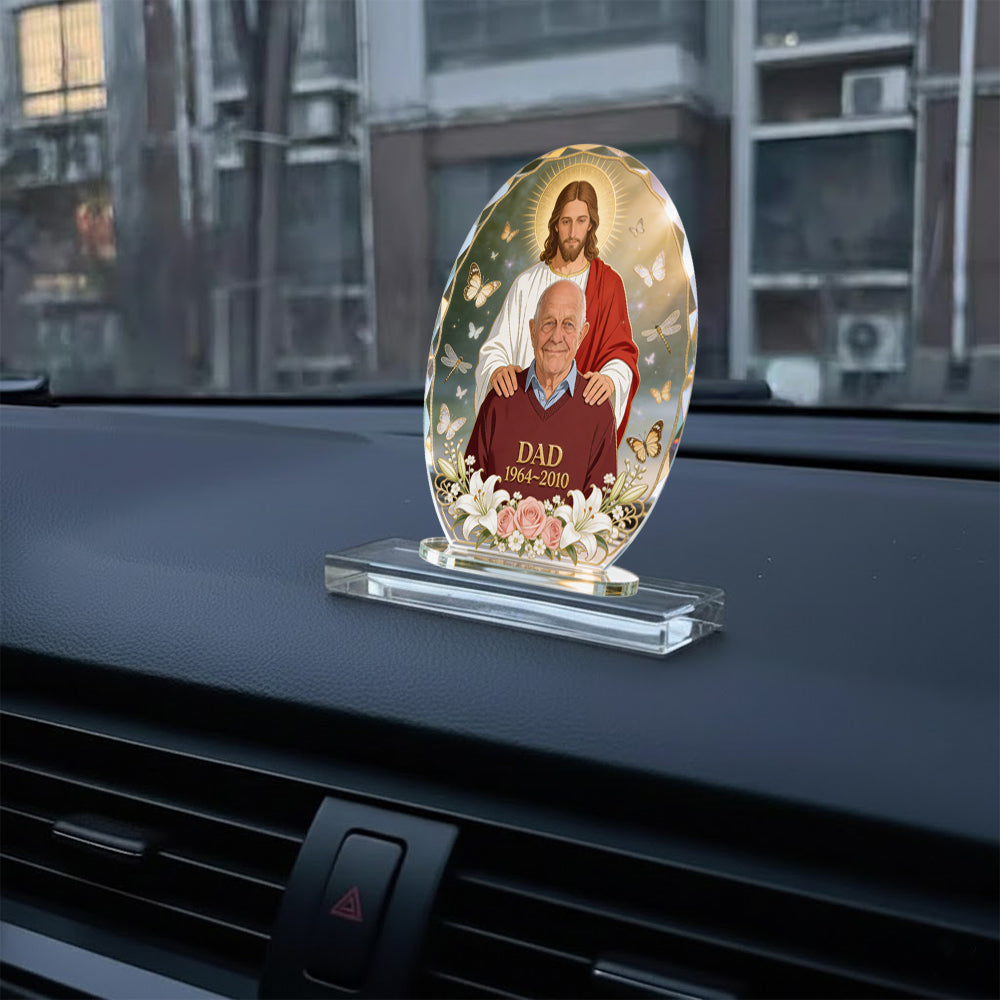 Memorial Gift - Personalized Memorial Car Dashboard Plaque
