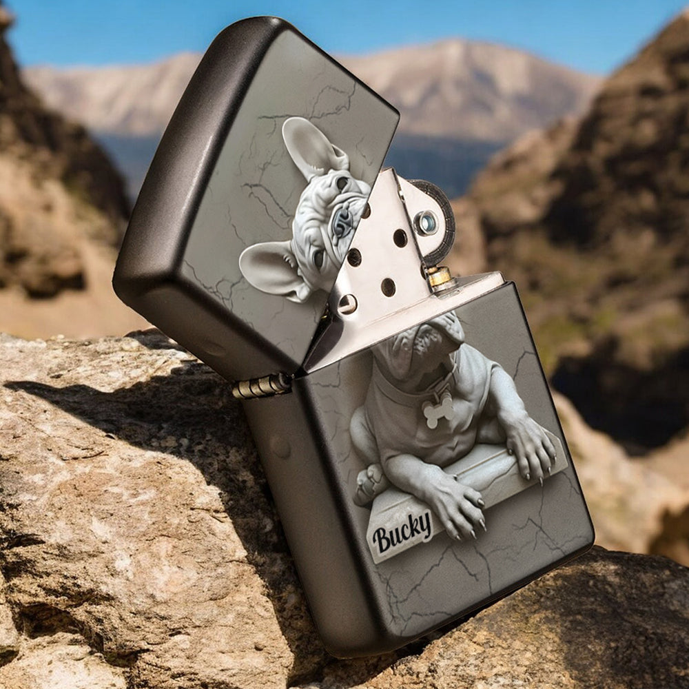 Briquet personnalisé Bouledogue français
