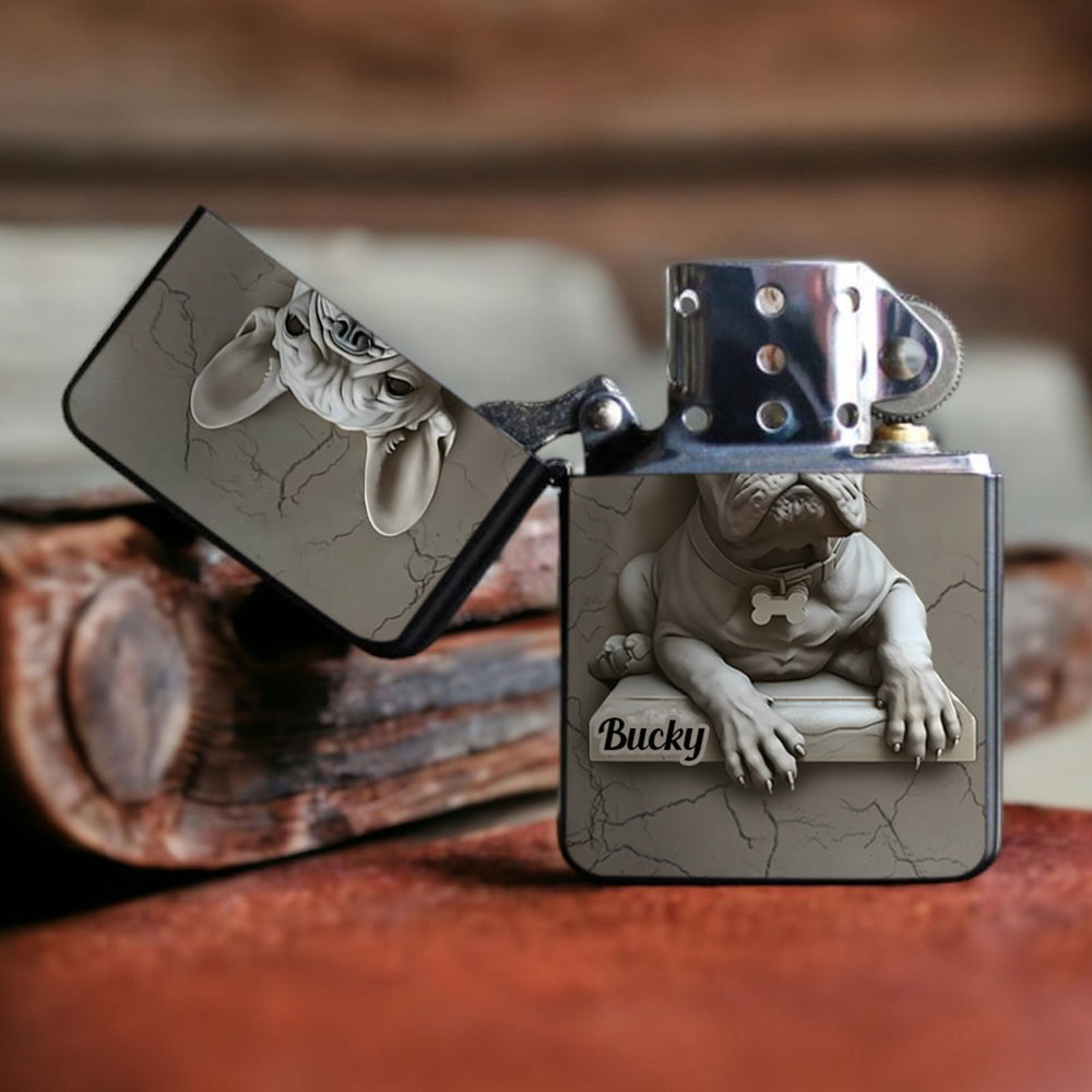 Briquet personnalisé Bouledogue français