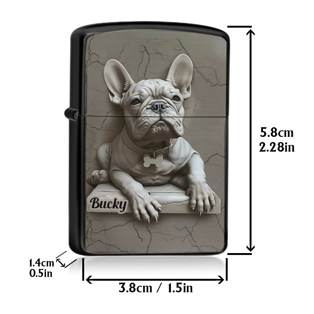 Briquet personnalisé Bouledogue français