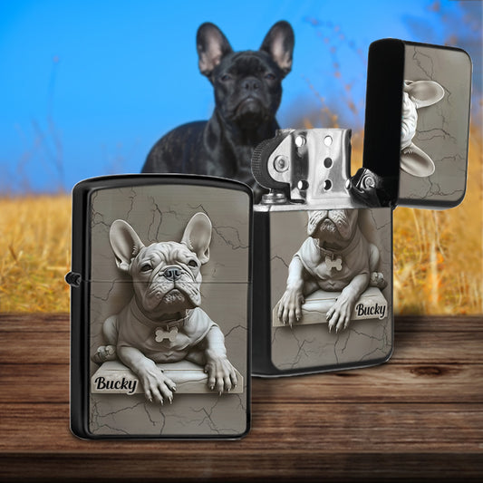 Bouledogue Français - Briquet Personnalisé