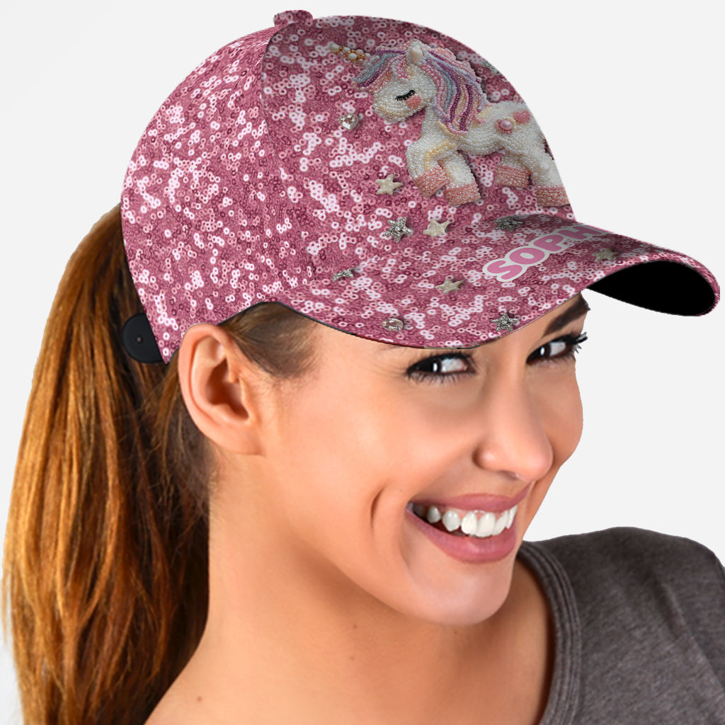 Rêve de licorne magique - Casquette classique licorne personnalisée