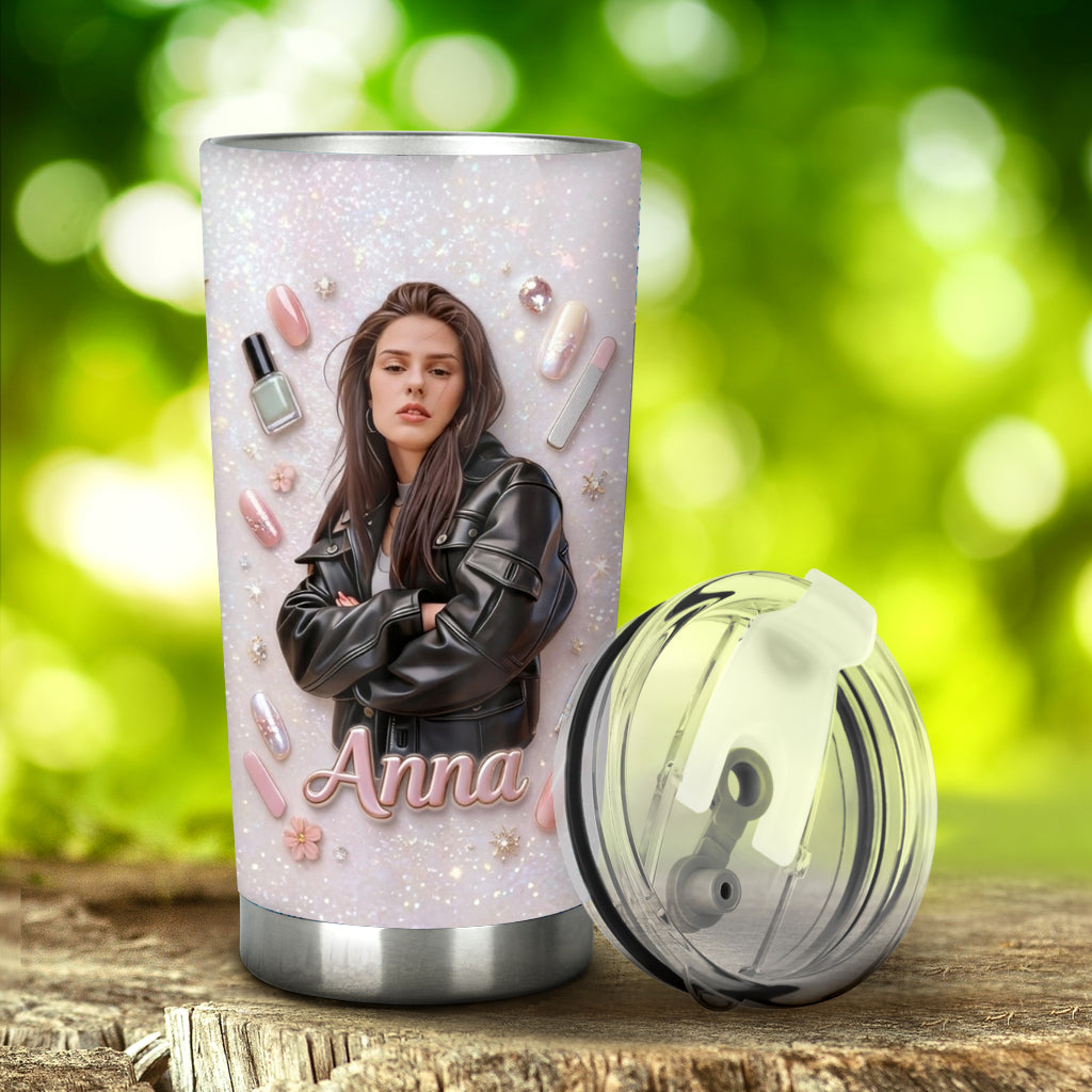 Design d'Ongles, Cadeau pour Femmes - Tasse de Salon de Manucure Personnalisée
