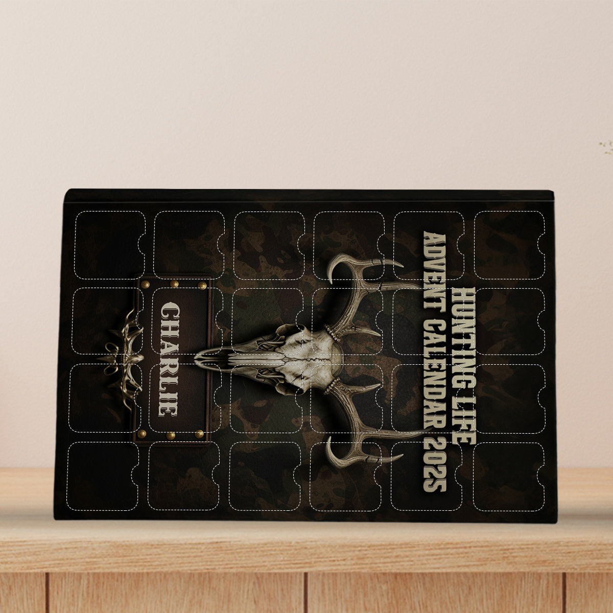 Hunting Life - Personalized Hunting Advent Calendar With Ornaments