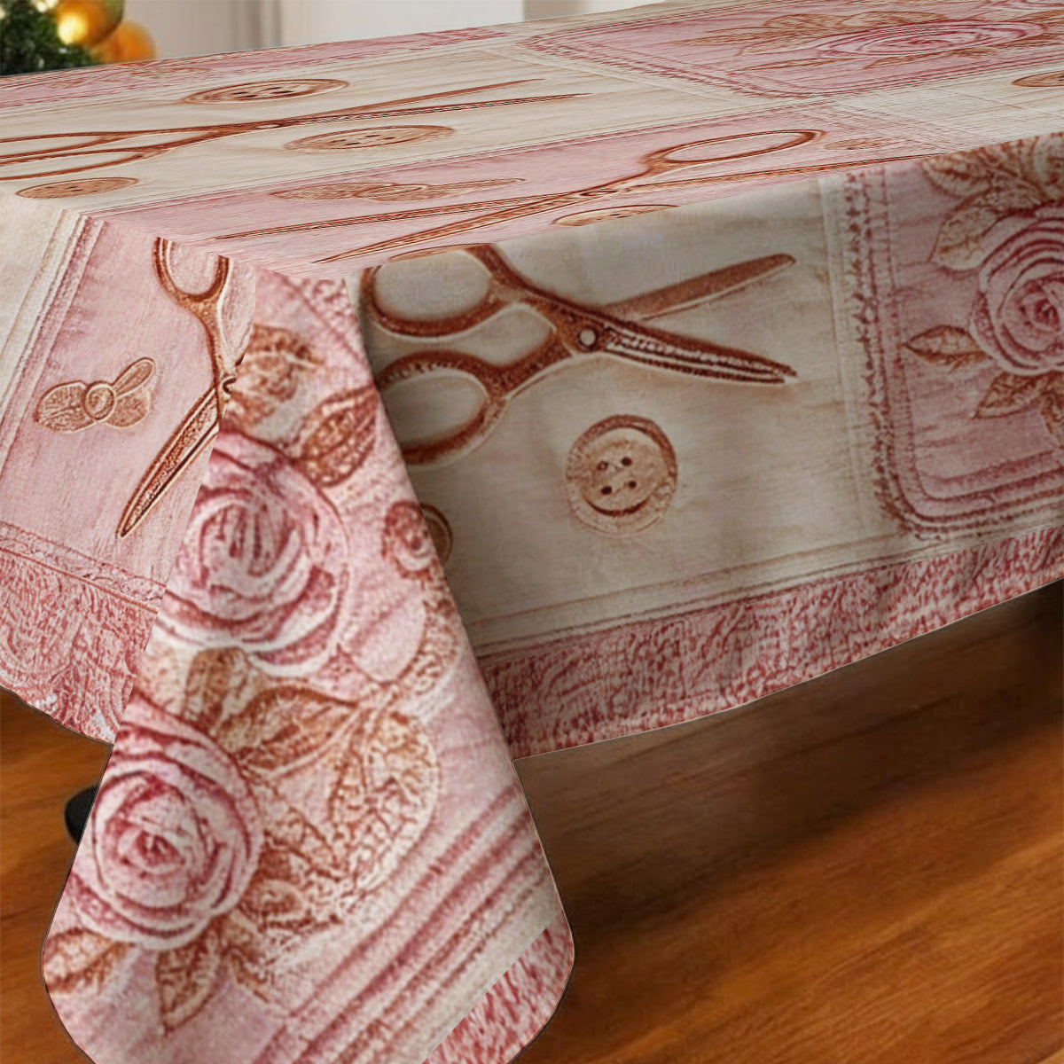 J'adore coudre - Nappe de table de couture personnalisée