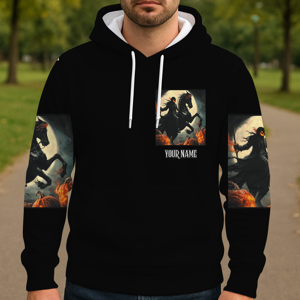 Bonjour les ténèbres - T-shirt personnalisé avec crâne intégral