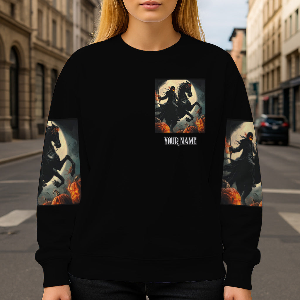 Bonjour les ténèbres - T-shirt personnalisé avec crâne intégral