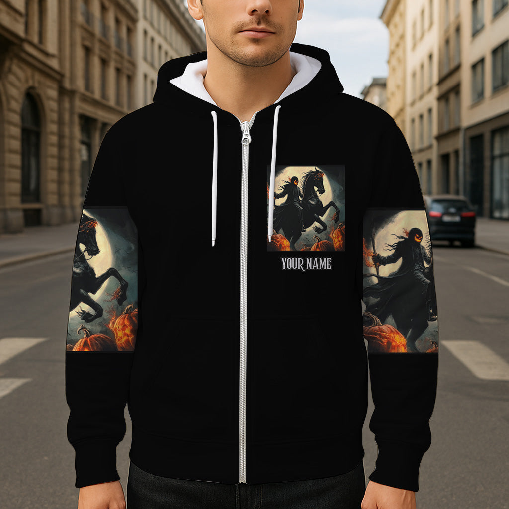 Bonjour les ténèbres - T-shirt personnalisé avec crâne intégral