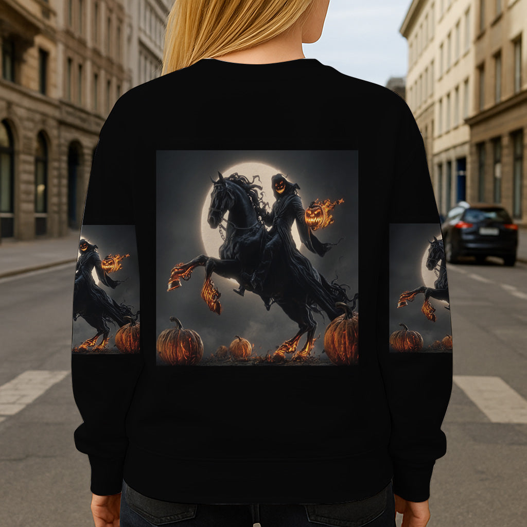 Bonjour les ténèbres - T-shirt personnalisé avec crâne intégral