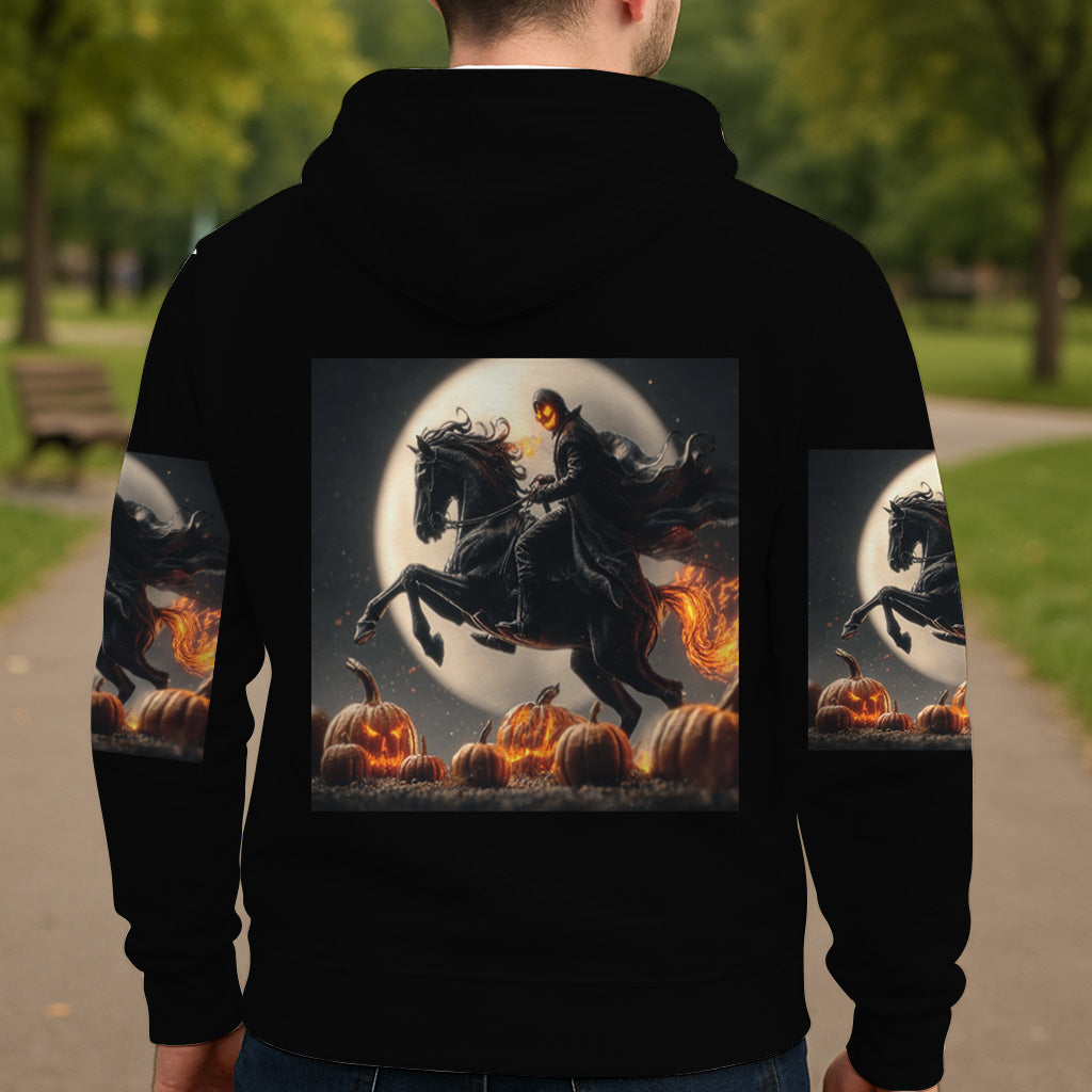 Bonjour les ténèbres - T-shirt personnalisé avec crâne intégral