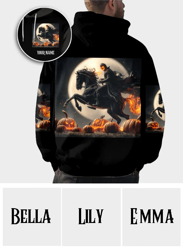 Bonjour les ténèbres - T-shirt personnalisé avec crâne intégral