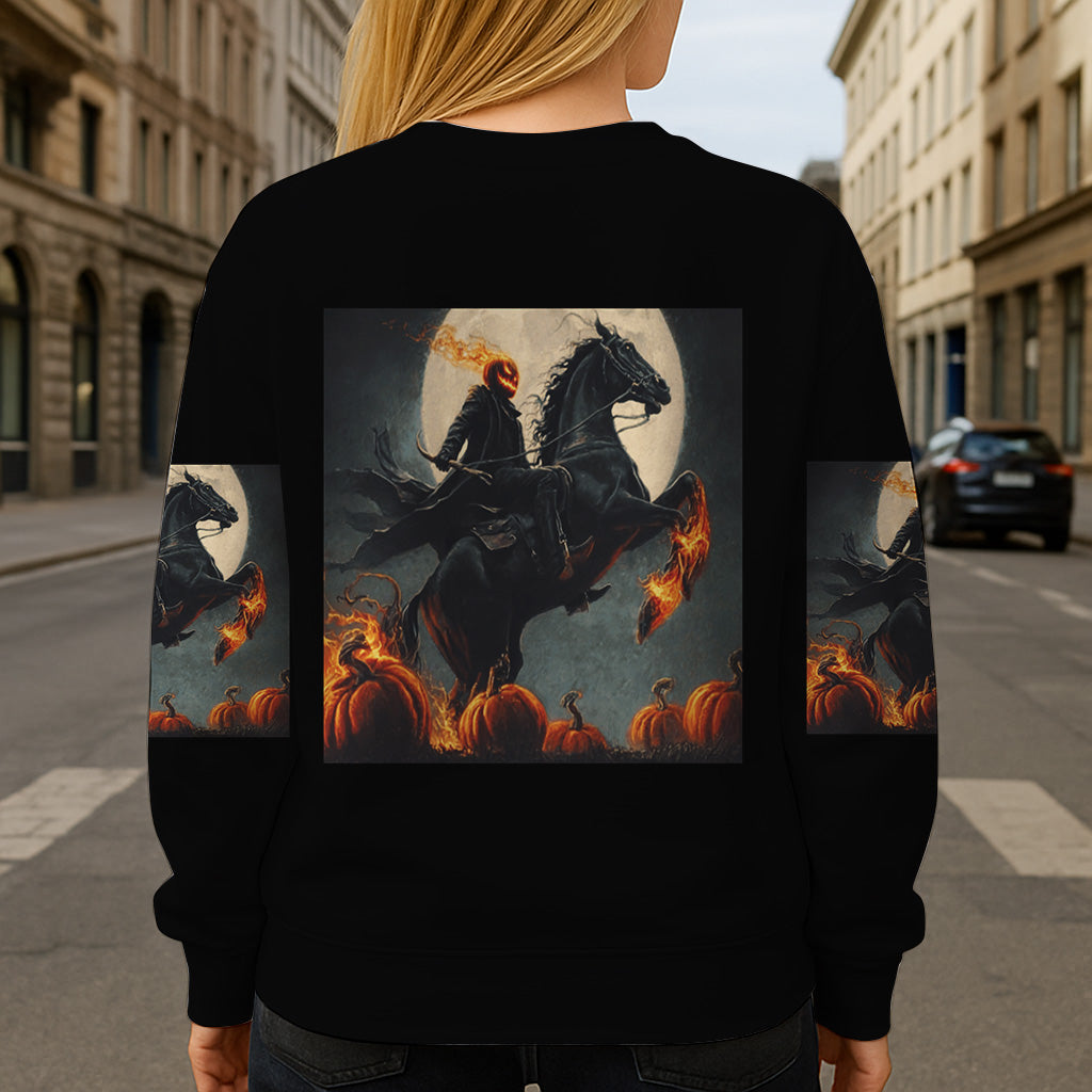 Bonjour les ténèbres - T-shirt personnalisé avec crâne intégral