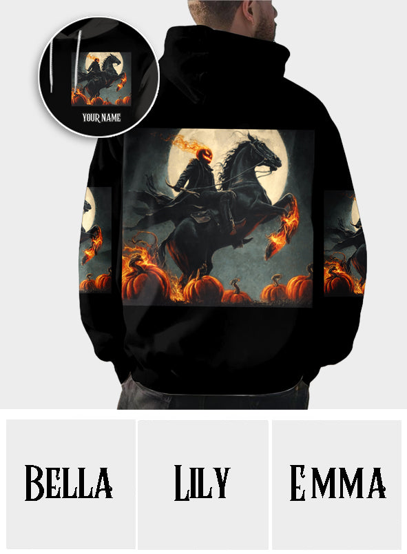 Bonjour les ténèbres - T-shirt personnalisé avec crâne intégral