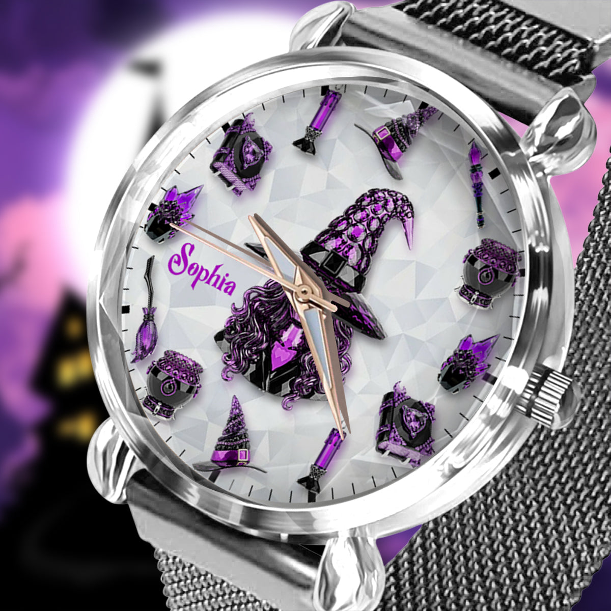 Mystical Witch Tools - Personalized Witch Women Hand Watch