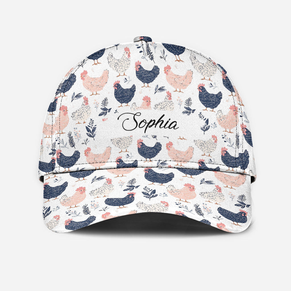 Poulet mignon - Casquette classique personnalisée pour poulet