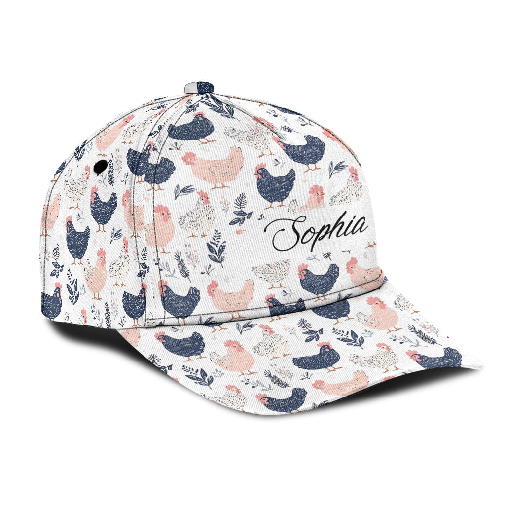 Poulet mignon - Casquette classique personnalisée pour poulet