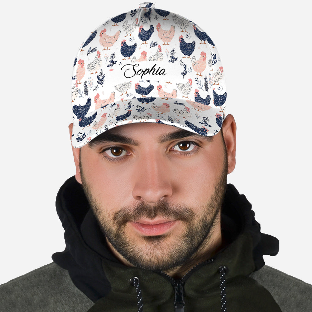 Poulet mignon - Casquette classique personnalisée pour poulet