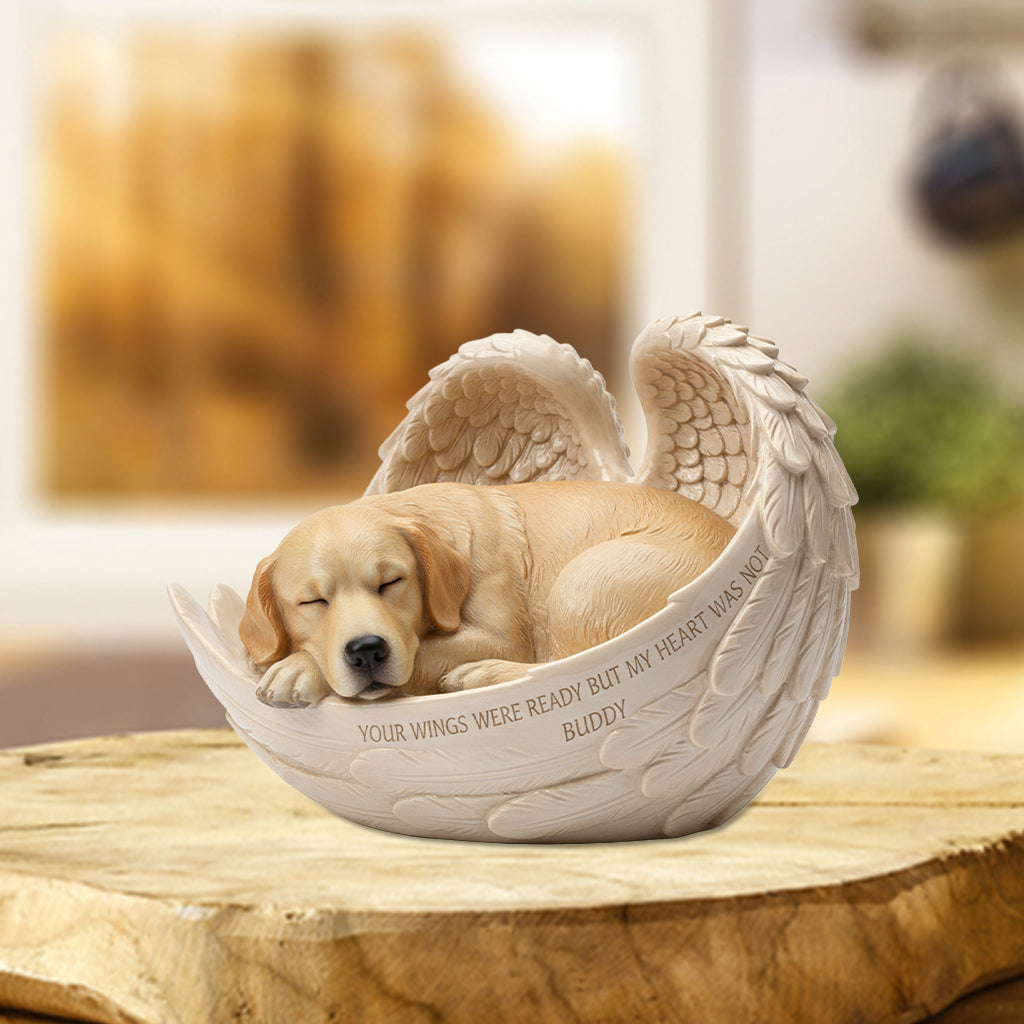 Cadeau personnalisé pour une personne ayant perdu son animal de compagnie - Plaque acrylique personnalisée en forme de chien