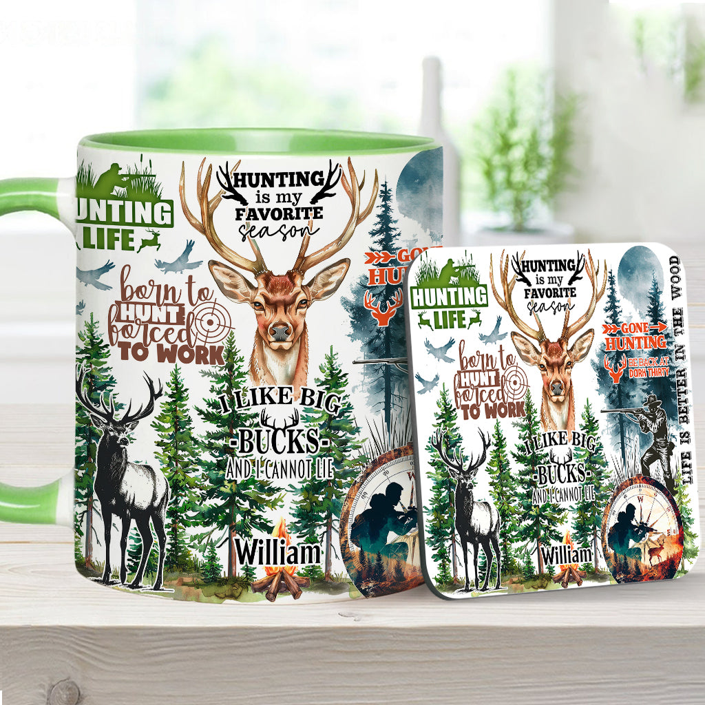 Love Hunting - Personalized Hunting Accent Mug