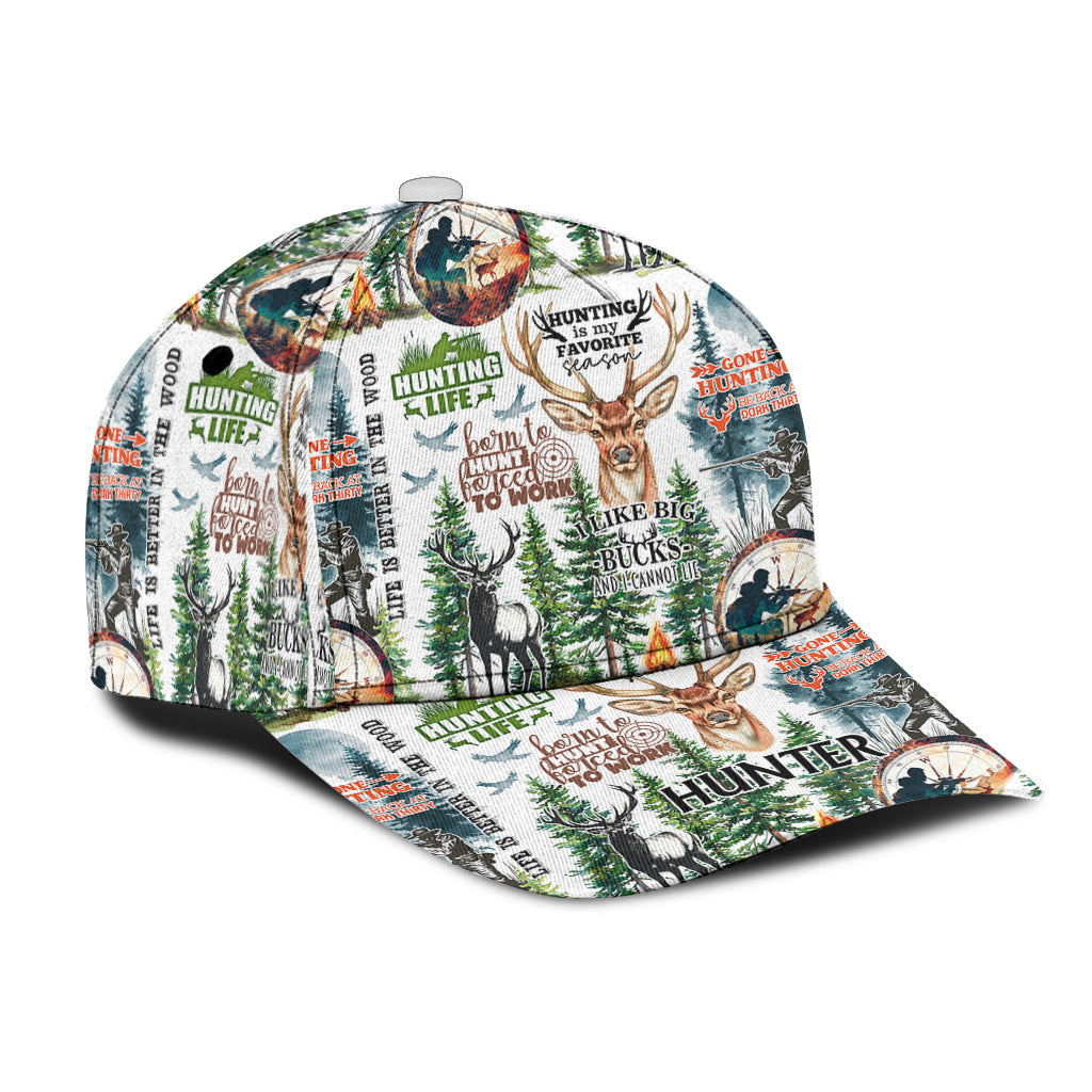 Love Hunting - Personalized Hunting Classic Cap