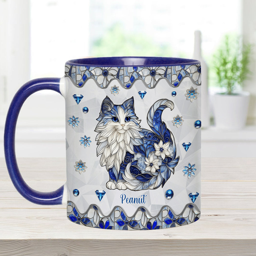 Cute Cat - Personalized Cat Accent Mug