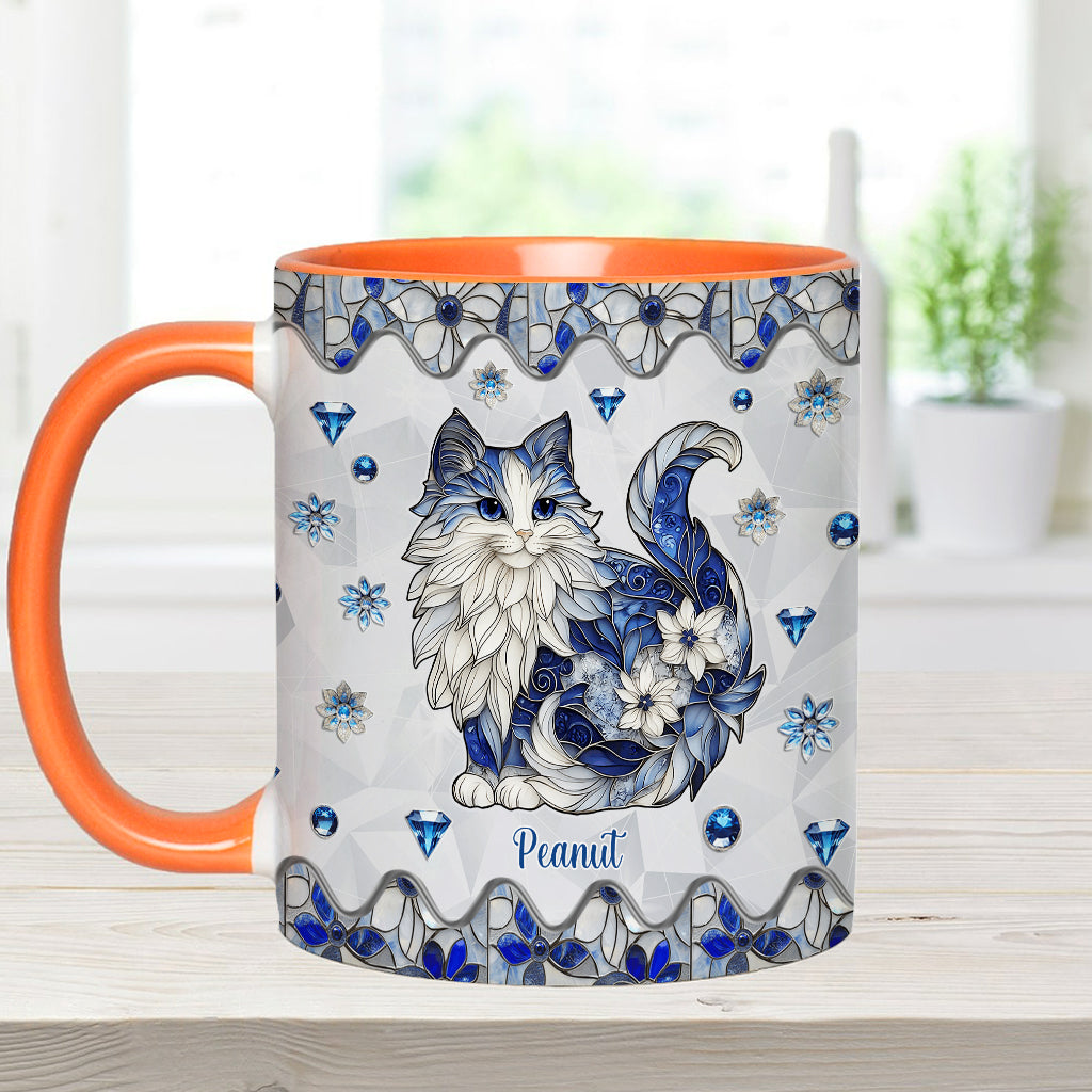 Cute Cat - Personalized Cat Accent Mug