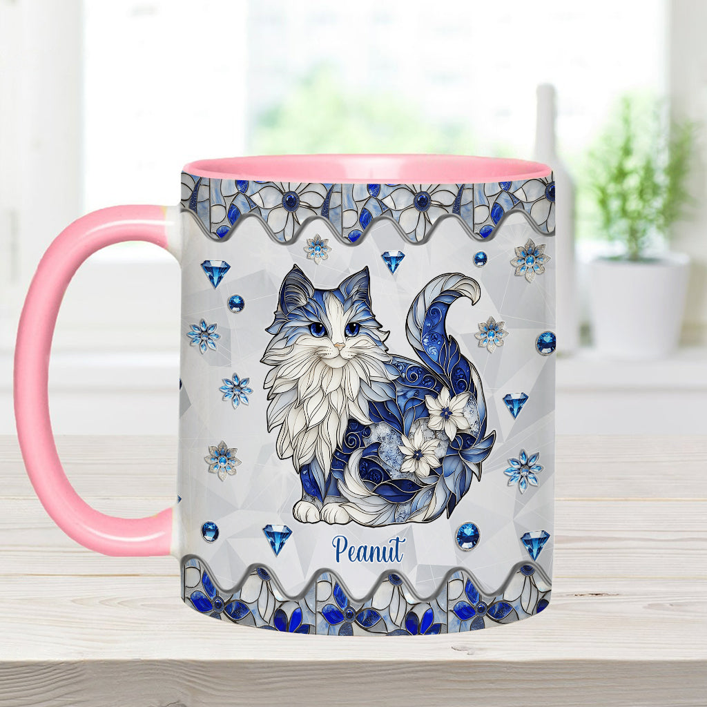 Cute Cat - Personalized Cat Accent Mug