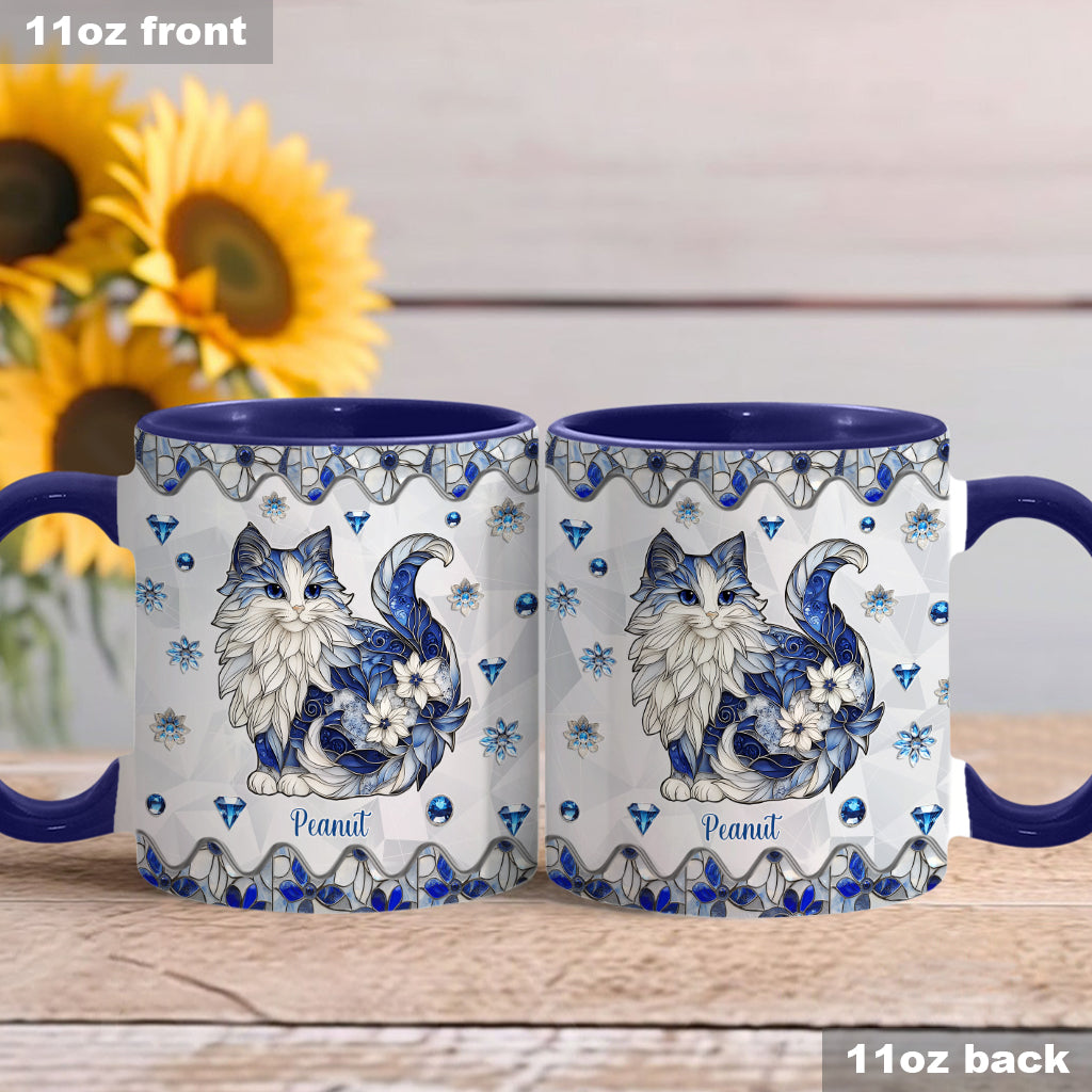 Cute Cat - Personalized Cat Accent Mug