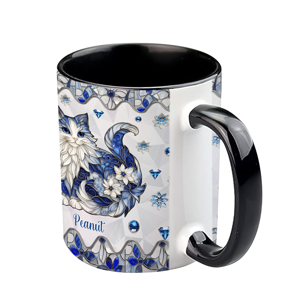 Cute Cat - Personalized Cat Accent Mug