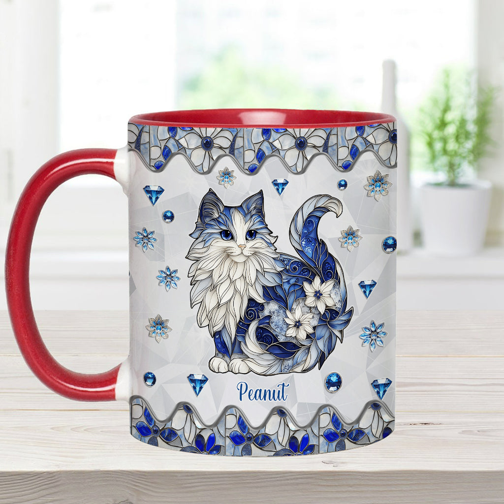 Cute Cat - Personalized Cat Accent Mug