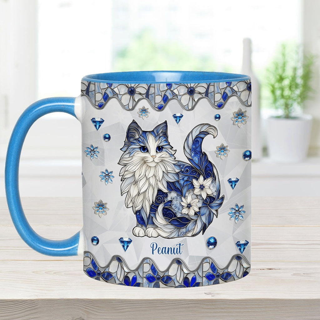 Cute Cat - Personalized Cat Accent Mug