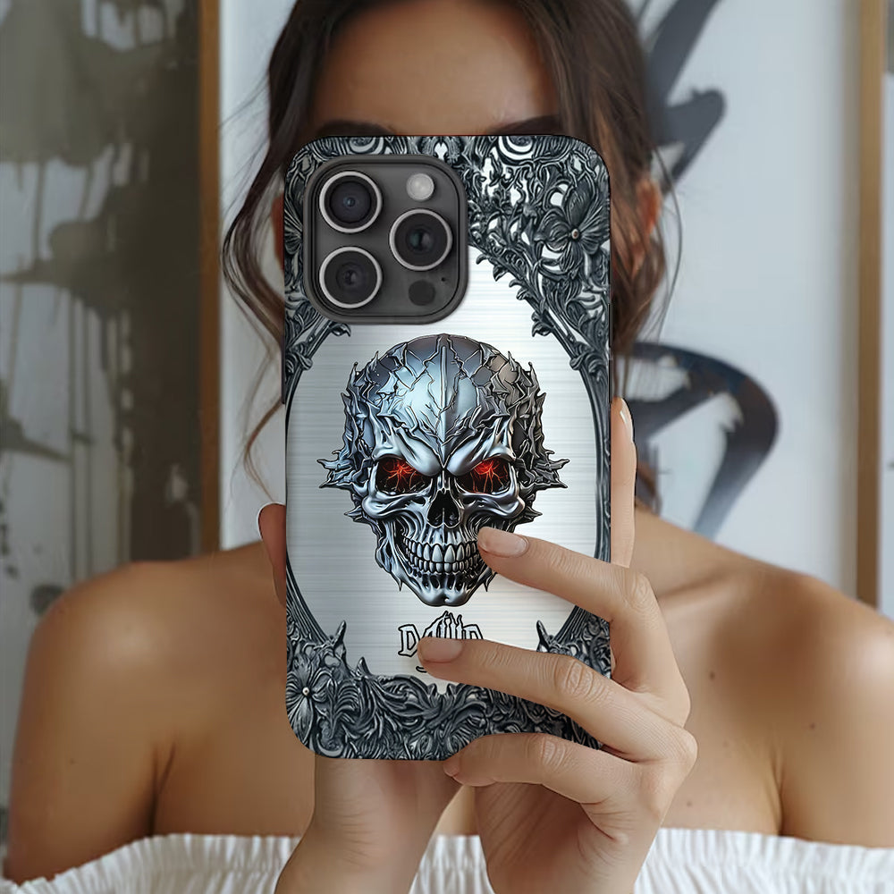 Cool Skull - Personalized Skull Full Print Phone Case