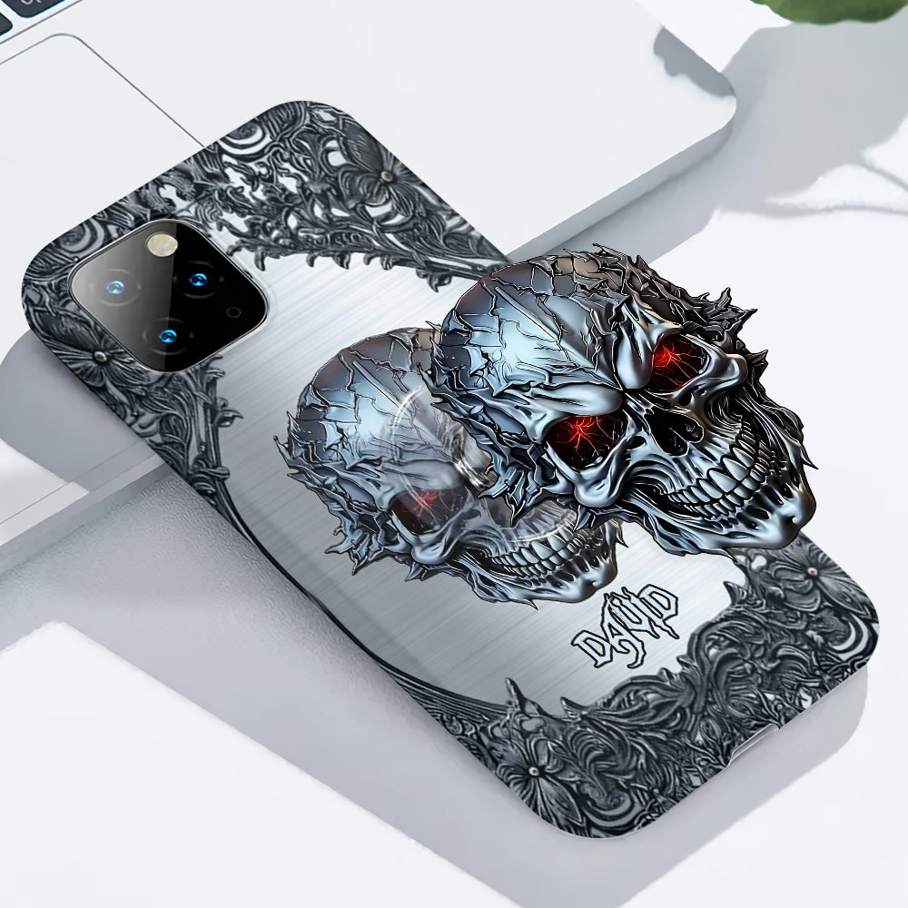 Cool Skull - Personalized Skull Full Print Phone Case