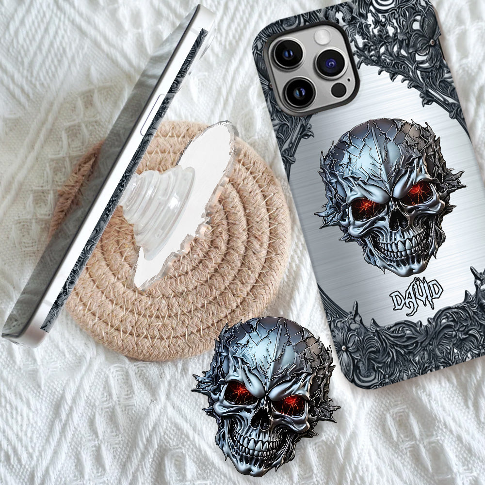 Cool Skull - Personalized Skull Full Print Phone Case