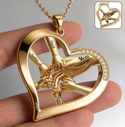 Custom Any Photo, Best Mom, Grandma Ever - Personalized Mother Shaped Metal Pendant Necklace