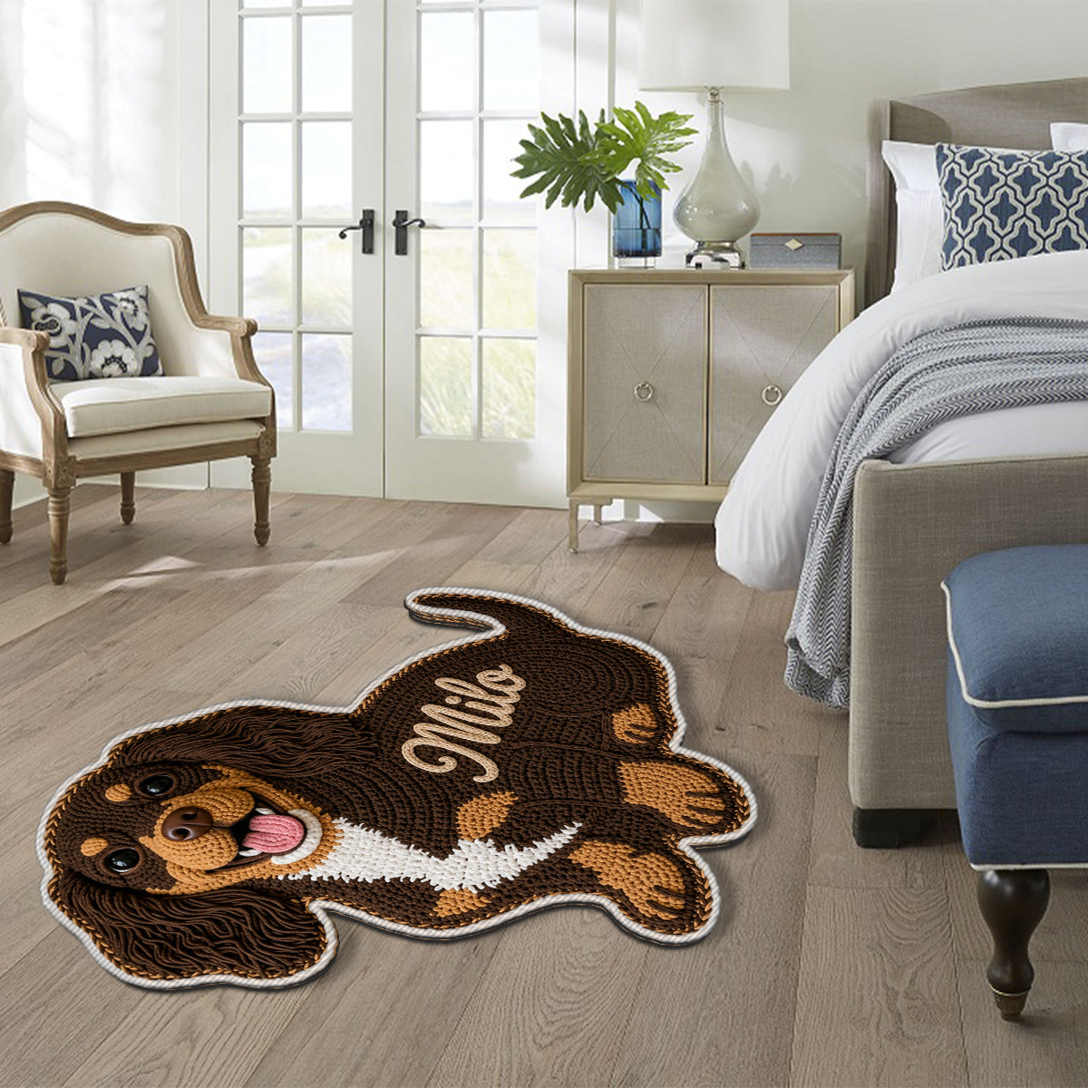 Cute Pet - Personalized Dog Non-Slip Tufted Rug