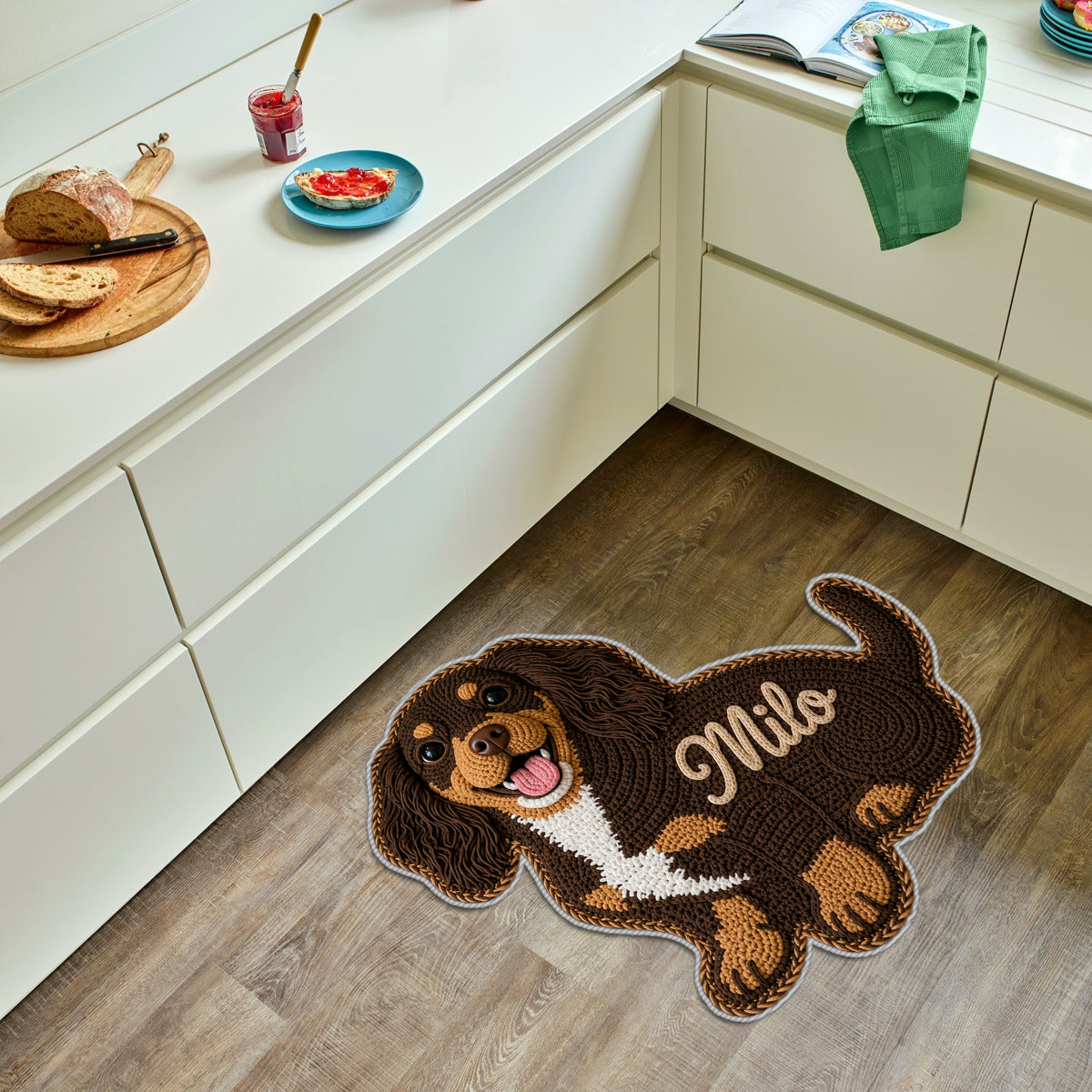 Cute Pet - Personalized Dog Non-Slip Tufted Rug
