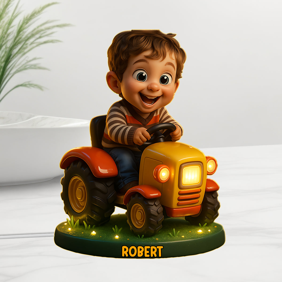 Veilleuse LED acrylique personnalisée à partir de n'importe quelle photo, cadeau idéal pour les enfants qui aiment les jouets -