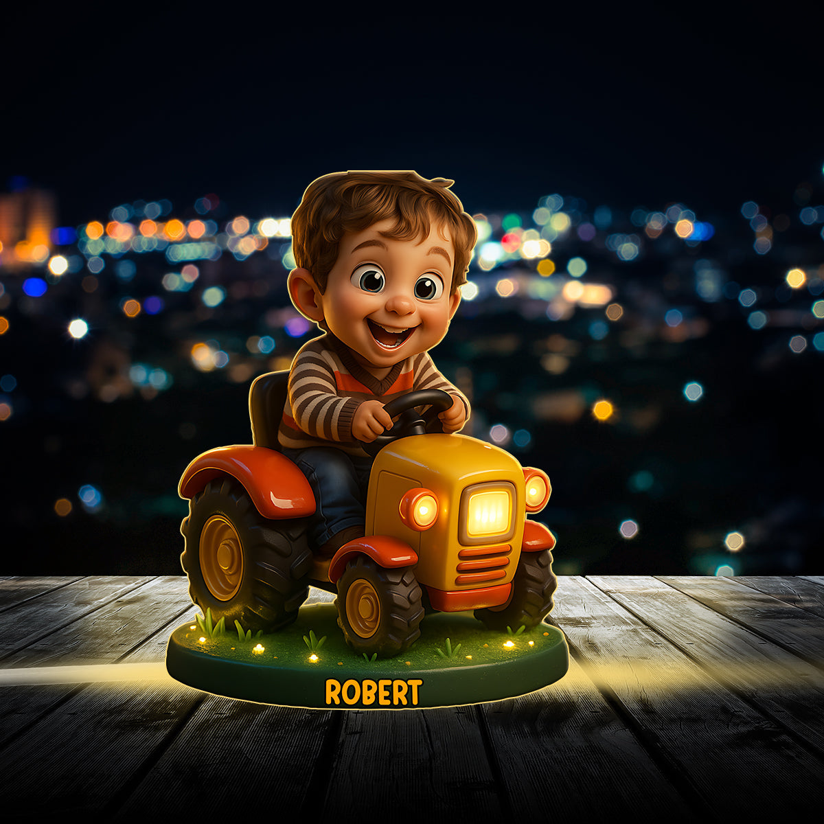 Veilleuse LED acrylique personnalisée à partir de n'importe quelle photo, cadeau idéal pour les enfants qui aiment les jouets -