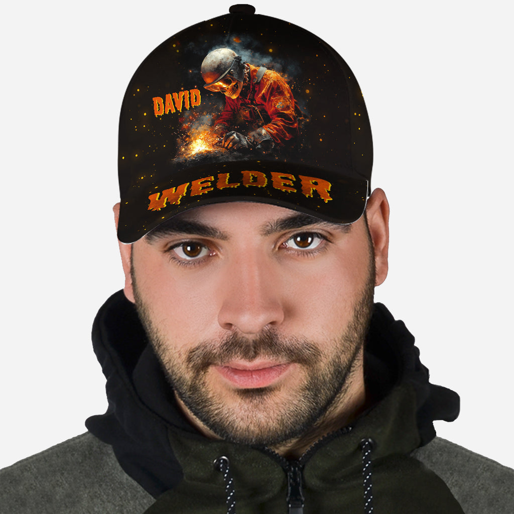 Gift For Welder Man - Personalized Welder Classic Cap
