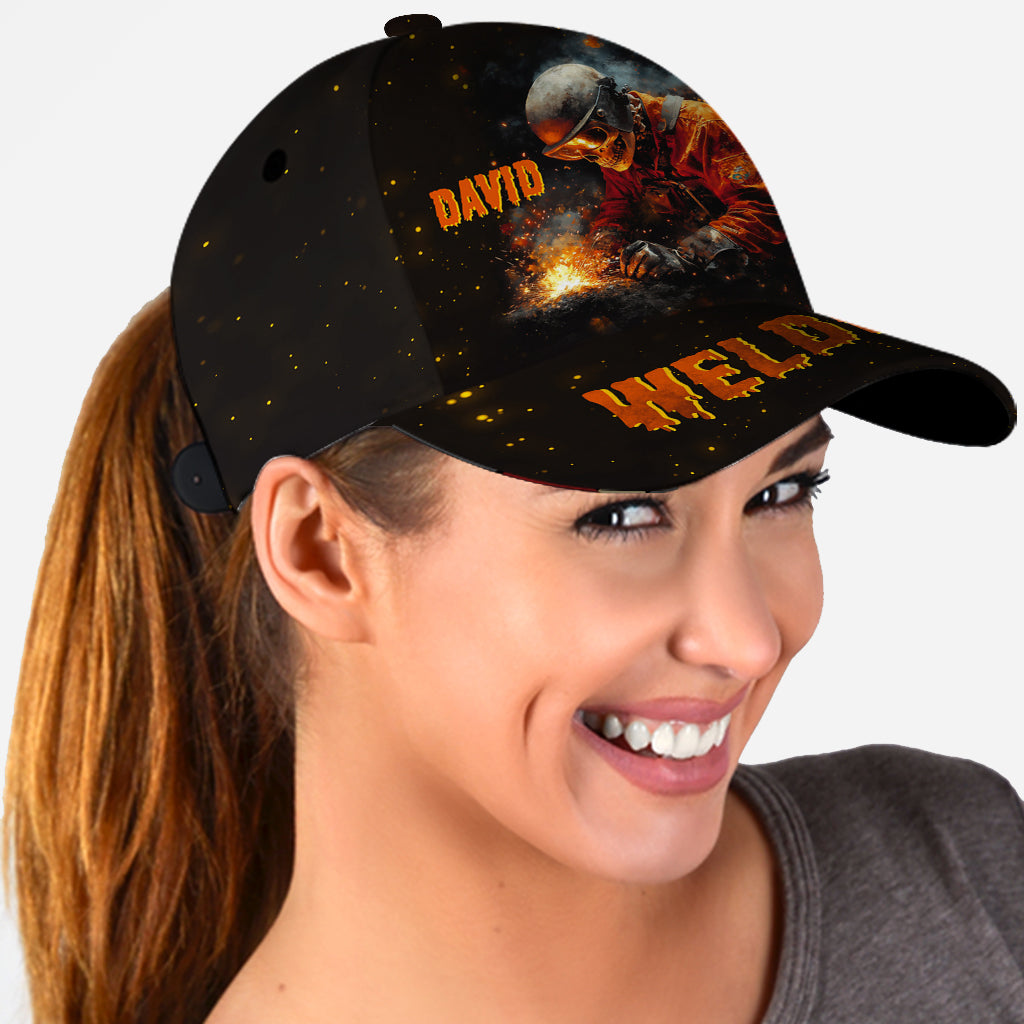 Gift For Welder Man - Personalized Welder Classic Cap