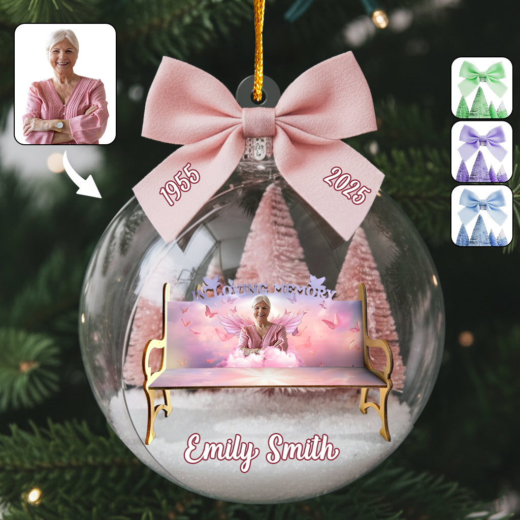 En souvenir de - Ornement commémoratif personnalisé