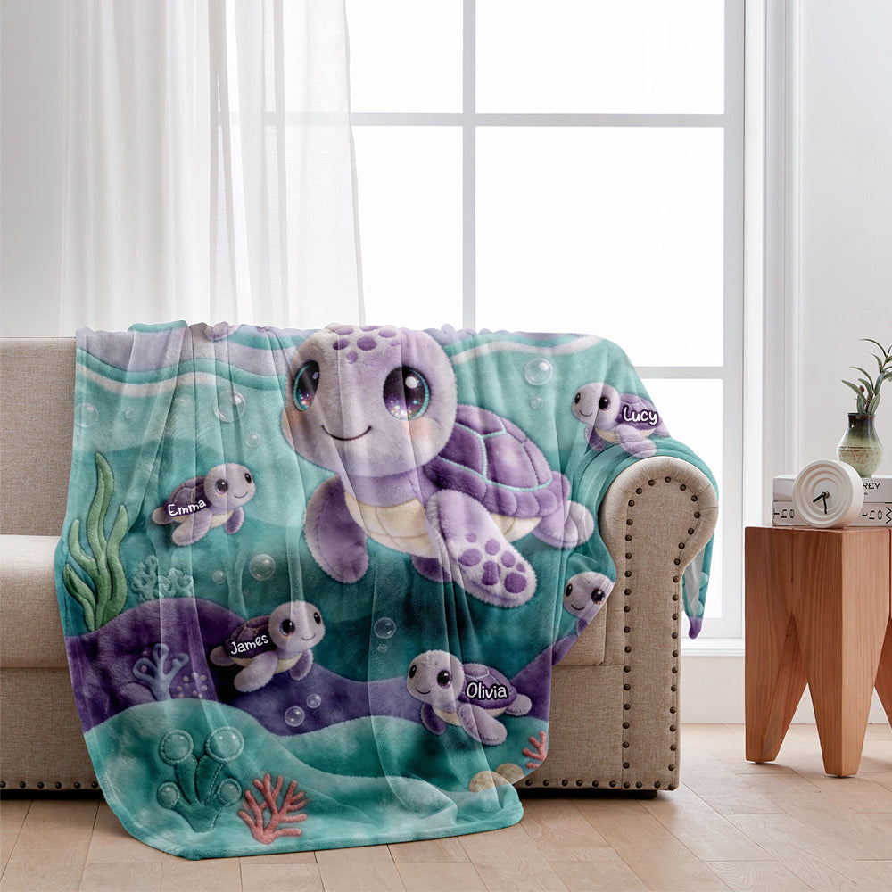 This Grandma Belongs To - Personalized Grandma Blanket