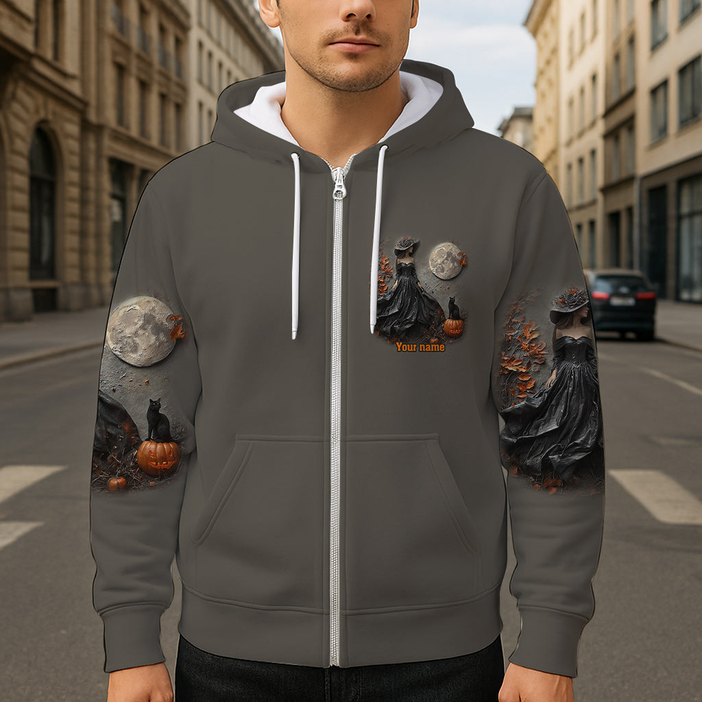 Belle Sorcière - T-shirt personnalisé Sorcière - Motif intégral