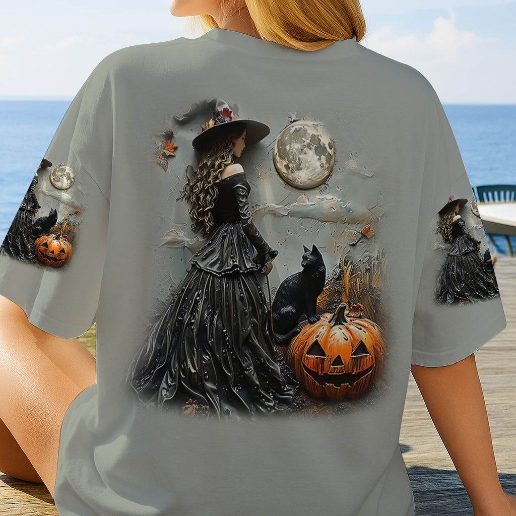 Belle Sorcière - T-shirt personnalisé Sorcière - Motif intégral