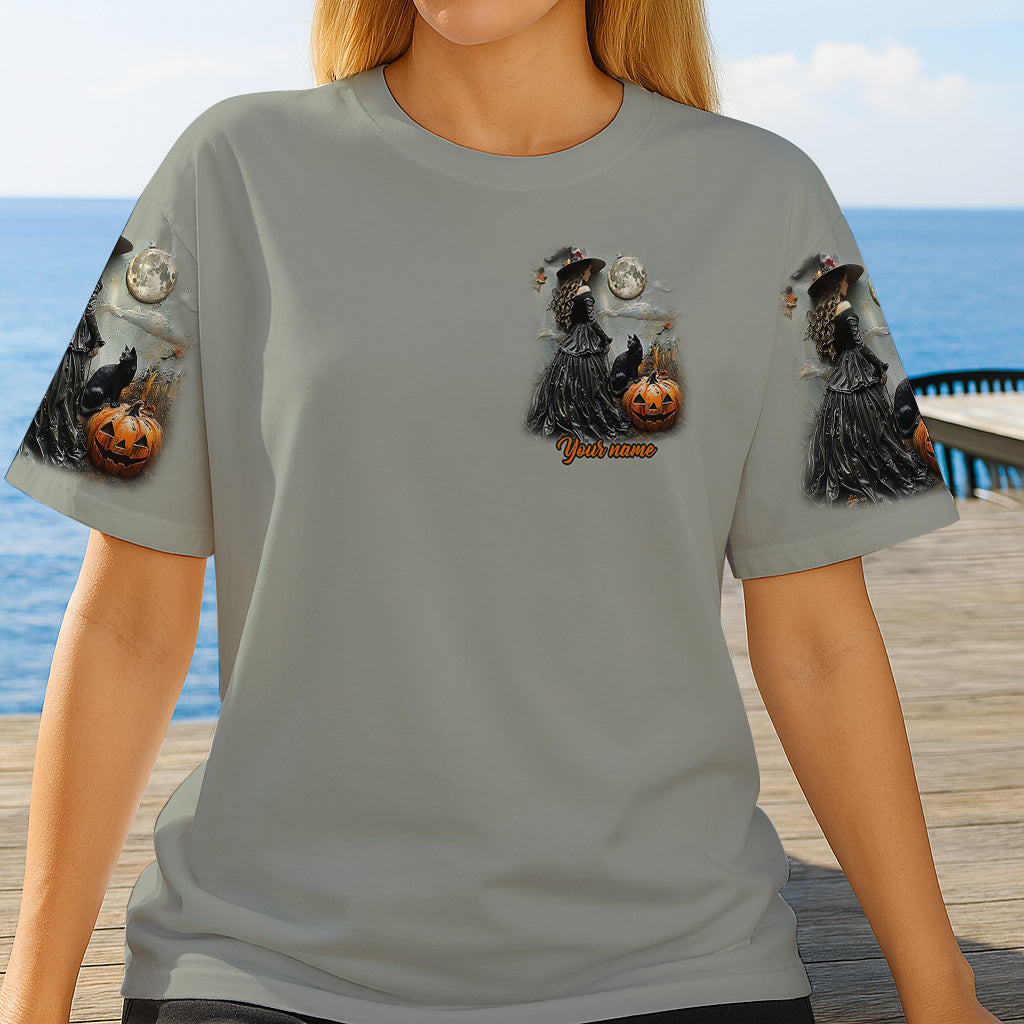 Belle Sorcière - T-shirt personnalisé Sorcière - Motif intégral