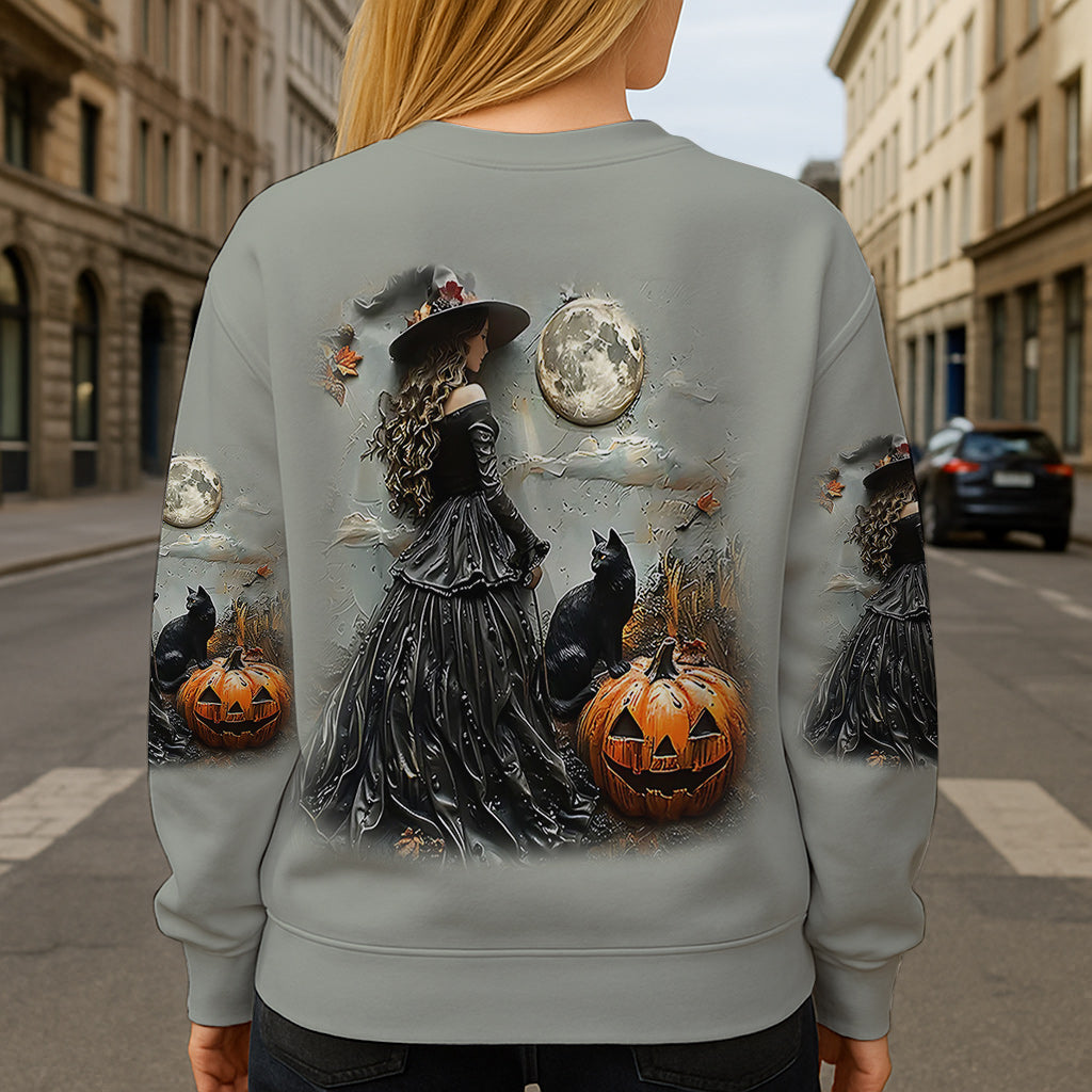 Belle Sorcière - T-shirt personnalisé Sorcière - Motif intégral